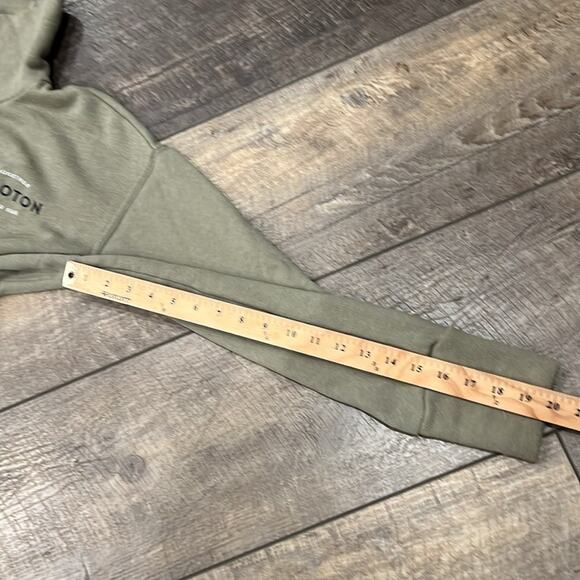 Peloton Women's Funnel Neck Pullover Olive Green Size M - Picture 7 of 10